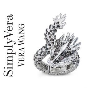 🌟 Simply Vera Wang Dragon Stretch Cocktail Ring